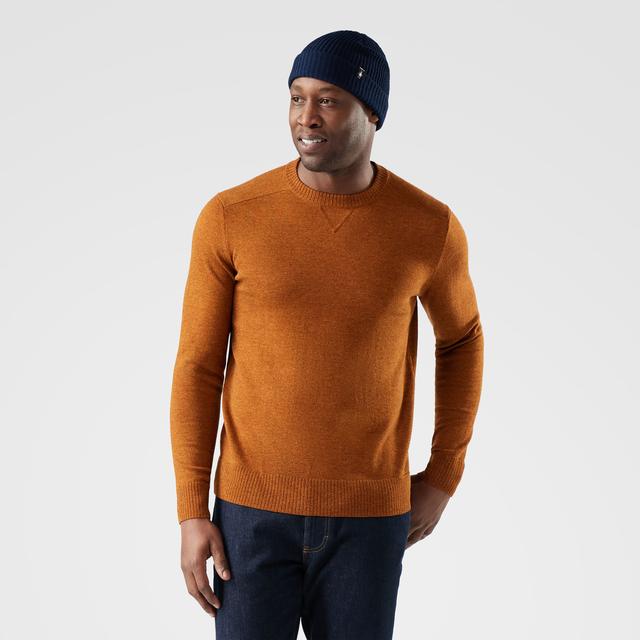 Smartwool Sparwood Crew Sweater Pecan Brown/Squash