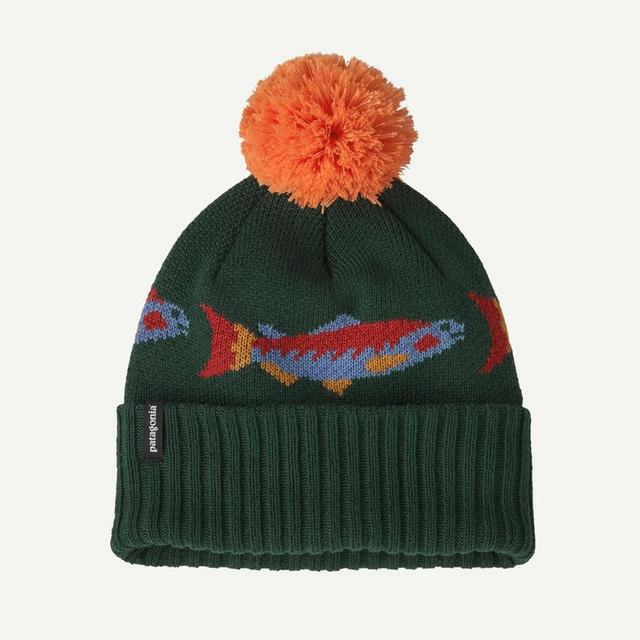 Patagonia Powder Town Beanie Old Growth Green