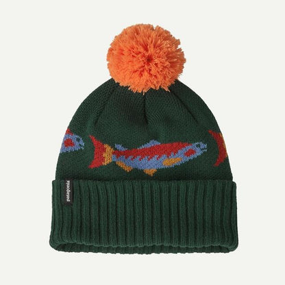 Patagonia Powder Town Beanie Old Growth Green