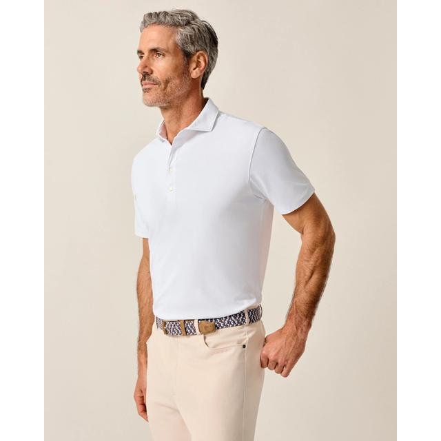 Johnnie-o Performance Mesh Polo - Clegg White