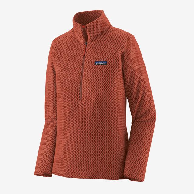 Patagonia W's R1 Air Zip Neck BURR