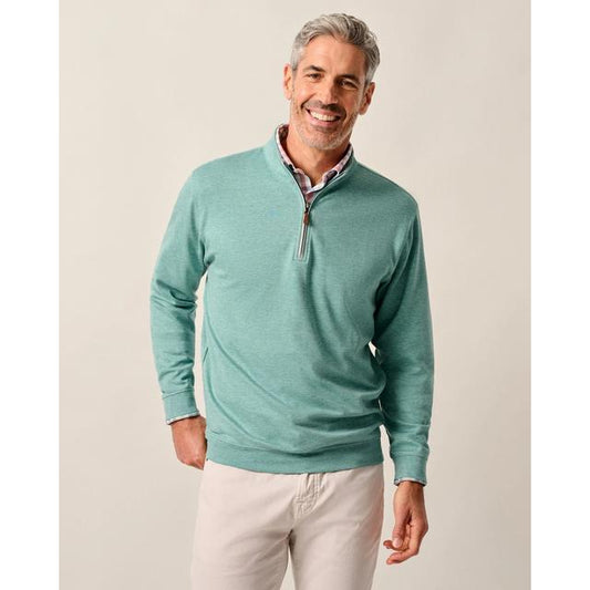 Johnnie-o Sully 1/4 Zip Pullover Blue