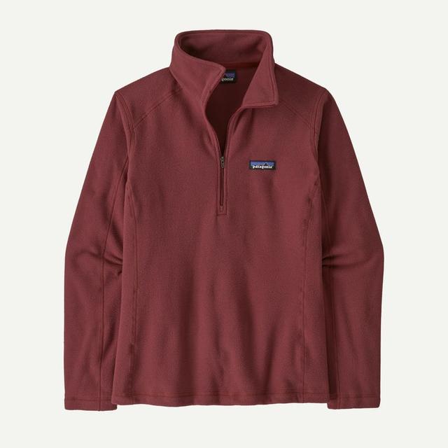 Patagonia Micro D 1/4 Zip Sequoia Red