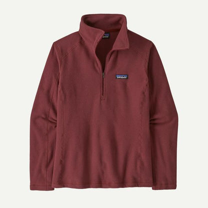 Patagonia Micro D 1/4 Zip Sequoia Red