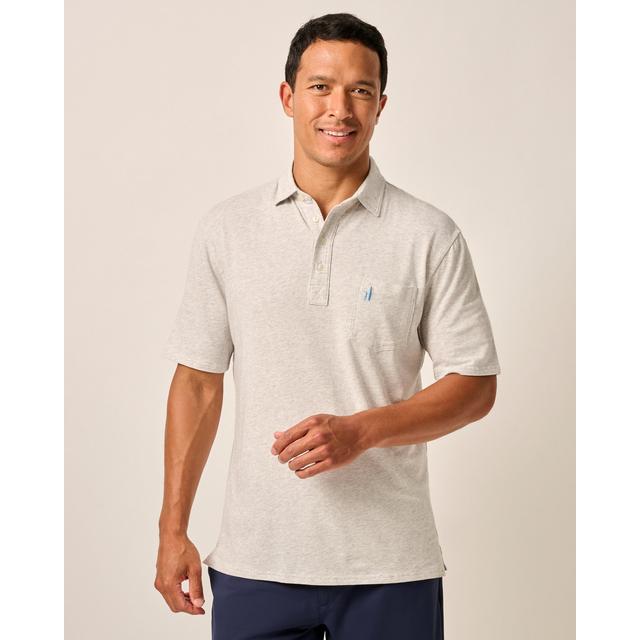 Johnnie-o The Heathered Original Polo 2.0 Heather Gray