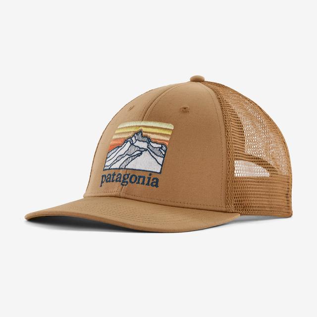 Patagonia Line Logo Ridge Lopro Trucker Hat GRBN