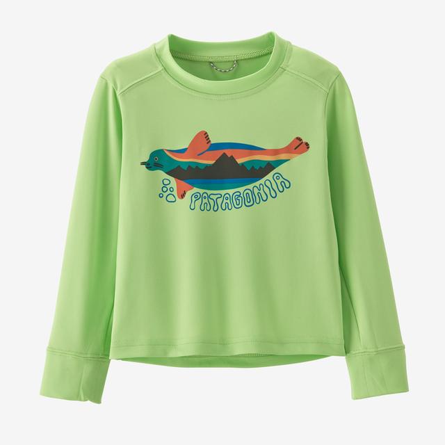 Kids Baby Long Sleeved Capilene Silkweight T Shirt Patagonia
