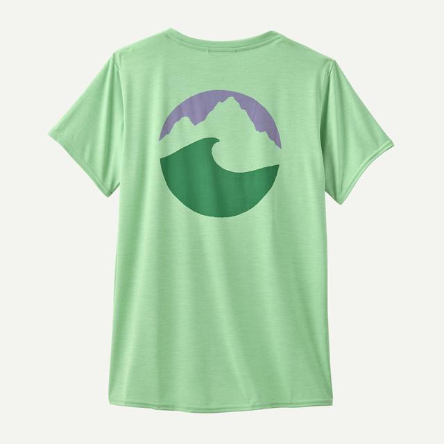 Patagonia Cap Cool Daily Graphic Shirt Rinsed Green