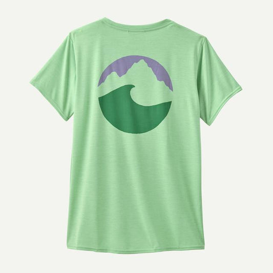 Patagonia Cap Cool Daily Graphic Shirt Rinsed Green