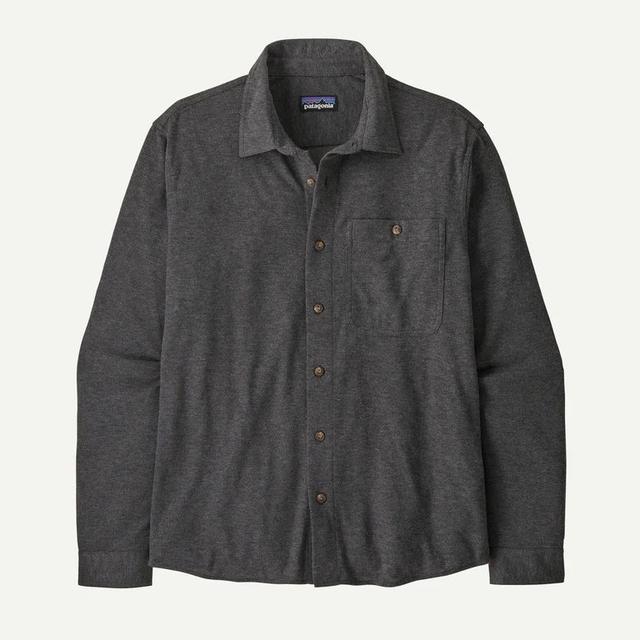 Patagonia Stretch Fjord Flannel Shirt Forge Grey