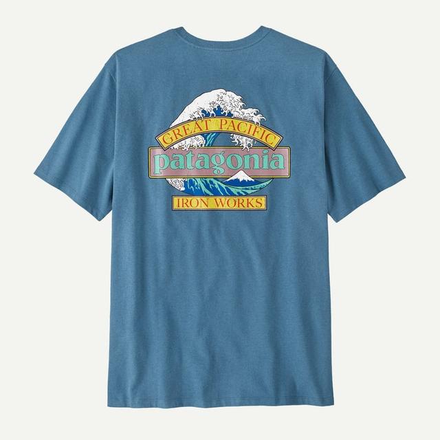 Mens Great Waves Responsibili Tee Patagonia