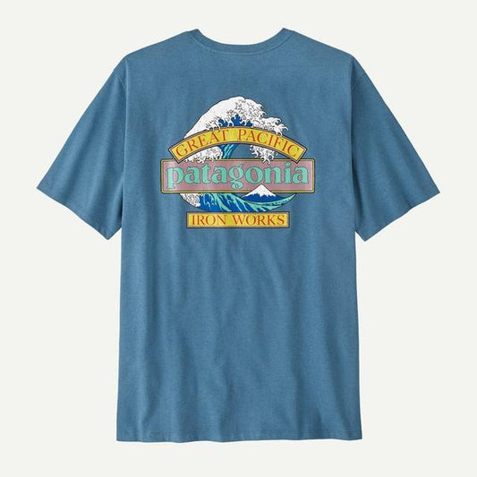 Mens Great Waves Responsibili Tee Patagonia