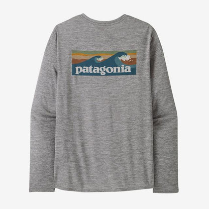 Patagonia M's L/s Cap Cool Daily Graphic Shirt - Waters BLAF