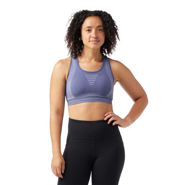 Smartwool Intraknit Racerback Bra Nightfall Blue Heather