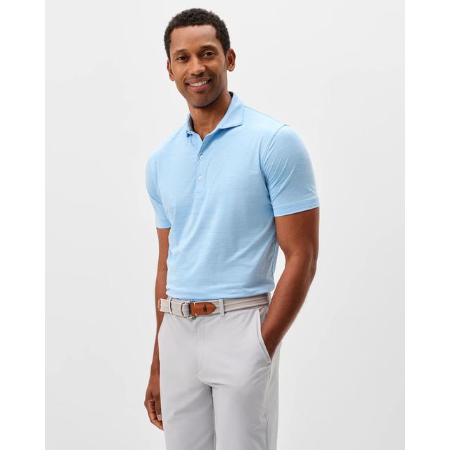 Mens Huron Solid Featherweight Performance Polo Johnnie-o