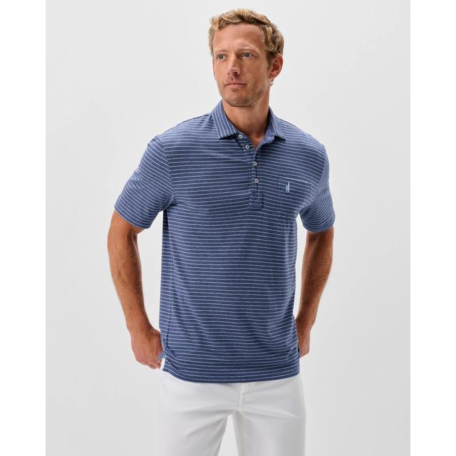 Johnnie-o Original 4-button Polo - Ryan Ocean Cloud