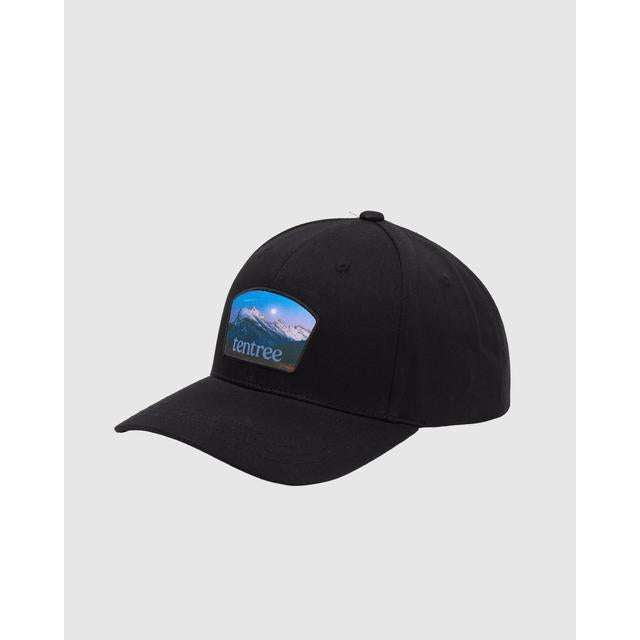 Tentree Parks Souvenir Patch Elevation Hat Meteorite Black Pine Green