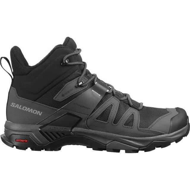 Salomon Mens M X Ultra 4 Mid Gtx Black/Mgnt/Pearl