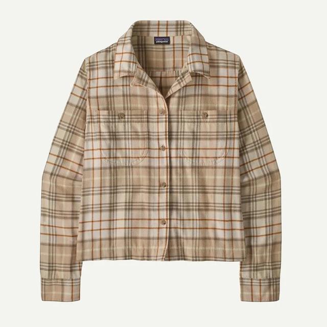 Patagonia Lightweight Fjord Flannel Camp Shirt Natural