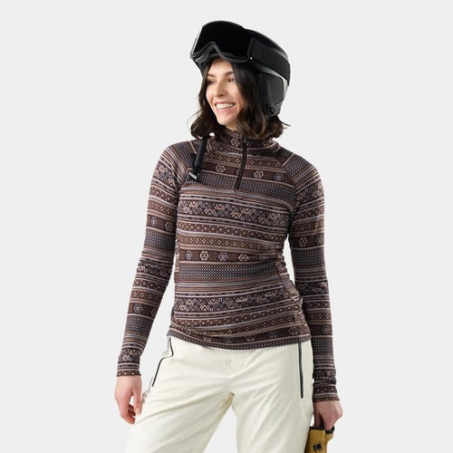 MOCHA FAIR ISLE FUN / M