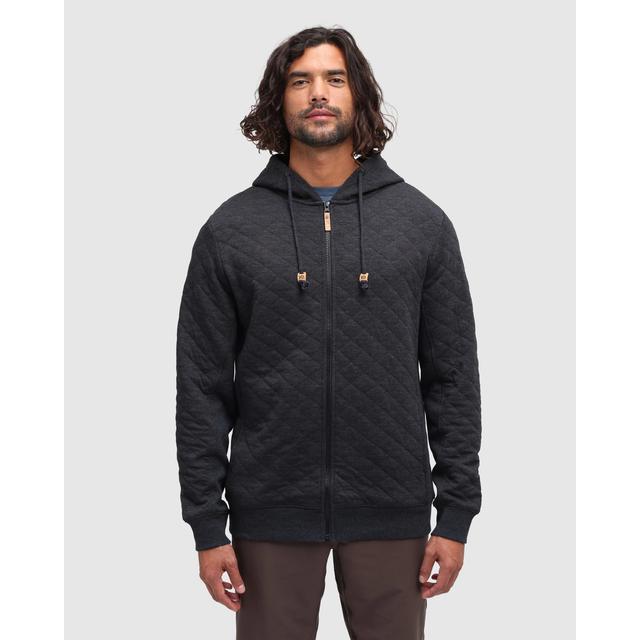 Tentree Evans Full Zip Meteorite Black Heather