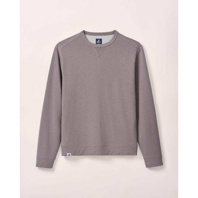 Johnnie-o Willard Drirelease Crewneck Sweatshirt Black