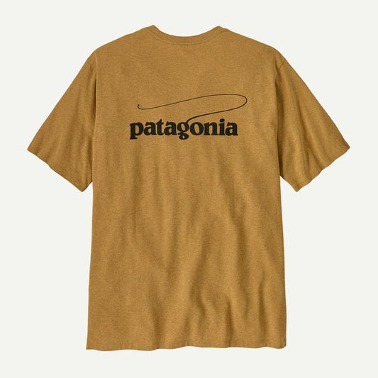 Patagonia Casting Logo Responsibilitee Pufferfish Gold