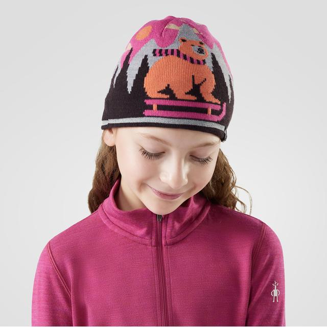 Smartwool Unisex ' Reversible Art Beanie Hat Terracotta