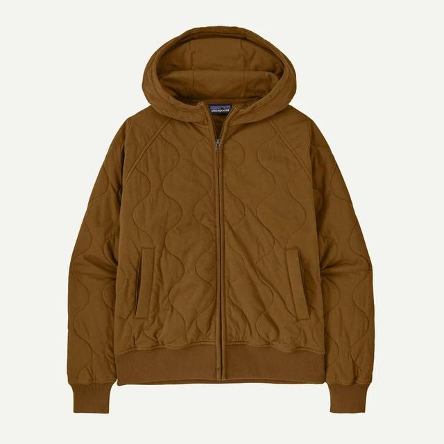 Patagonia Daily Quilted Hoody Wolf Brown