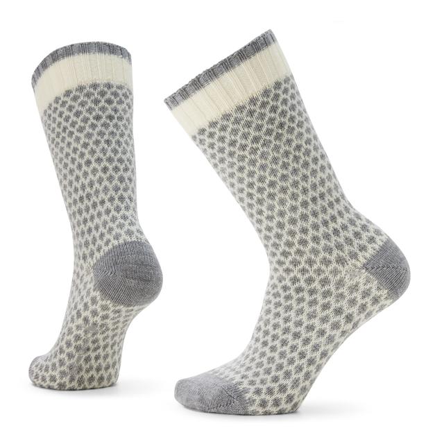 Smartwool Everyday Popcorn Polka Dot Crew Socks Natural