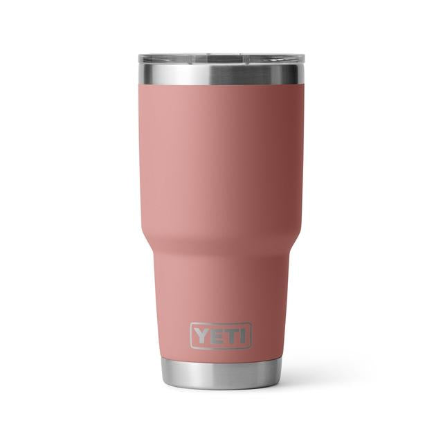 Yeti Rambler 30oz Tumbler Magslider Sandstone Pink