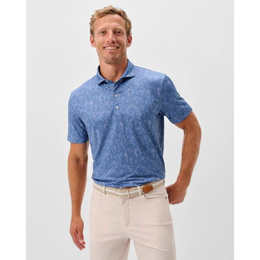 Johnnie-o Performance Jersey Polo - Osmond Lake
