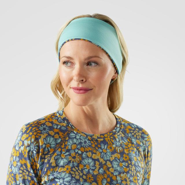 Smartwool Unisex Thermal Merino Reversible Headband Nightfall Blue Floral