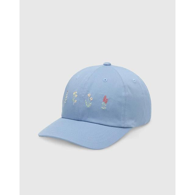Tentree Spring Flora Peak Hat Lakeside Blue White Oak