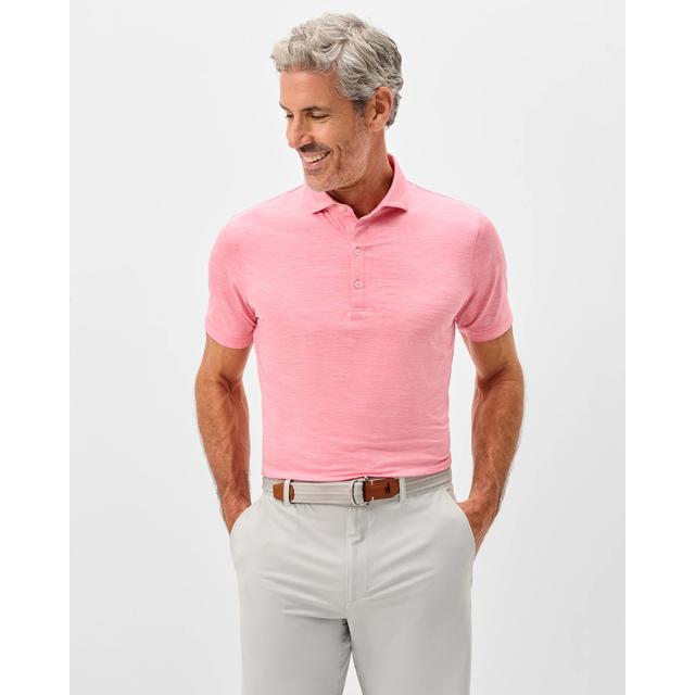 Mens Huron Solid Featherweight Performance Polo Johnnie-o