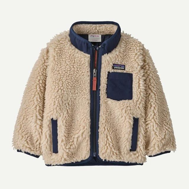 Patagonia Baby Retro X Jacket Dark Natural w/New Navy
