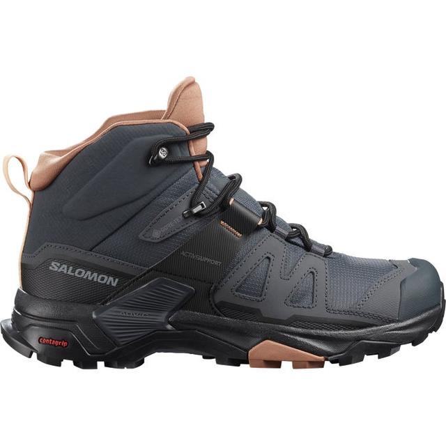 Salomon W X Ultra 4 Mid Gtx Ebony/Mocha Mousse/Almond Cream