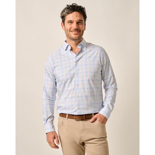 Mens Performance Button Up Shirt - Singleton