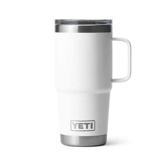 Yeti Rambler 20 Oz Travel Mug White