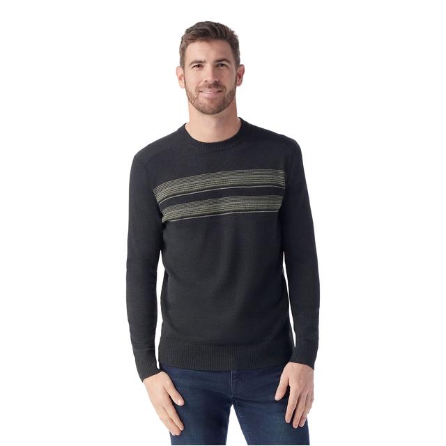 Mens Sparwood Stripe Crew Sweater