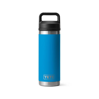 Yeti Rambler 18 Oz Bottle Chug Big Wave Blue