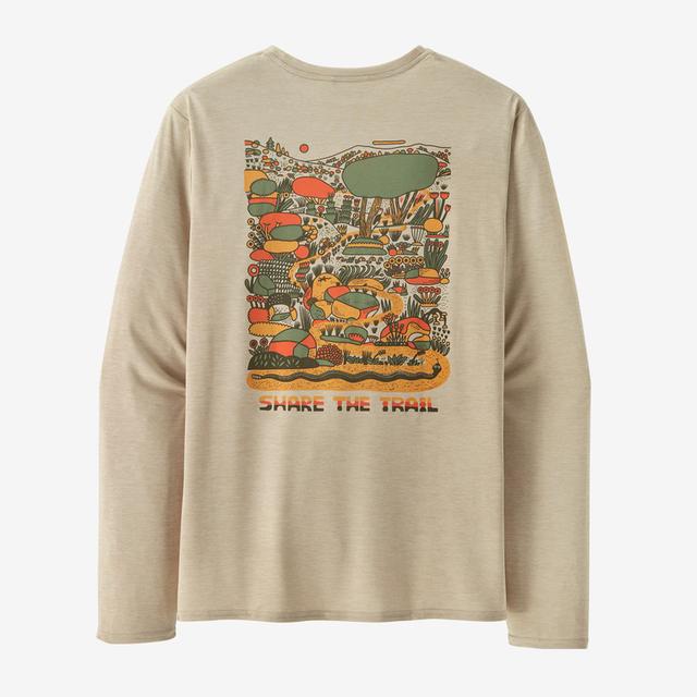 Mens L/s Cap Cool Daily Graphic Shirt - Lands Patagonia