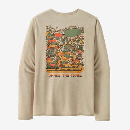 Mens L/s Cap Cool Daily Graphic Shirt - Lands Patagonia