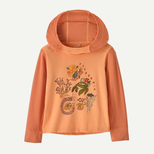 Patagonia Baby Capilene Silkweight Hoody Heirloom Peach
