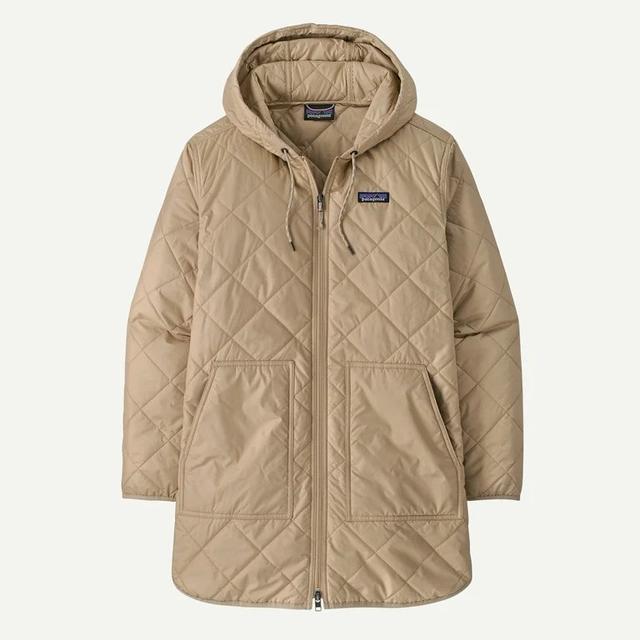 Patagonia Diamond Quilted Parka Oar Tan