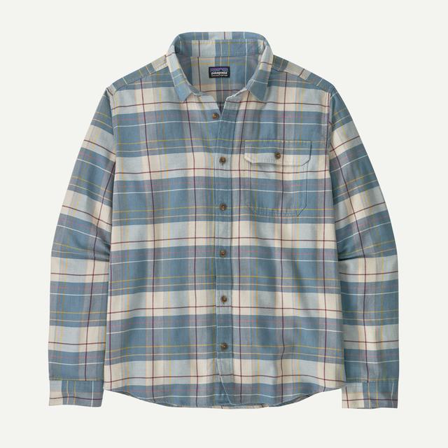 Patagonia L/s Lw Fjord Flannel Shirt Still Blue