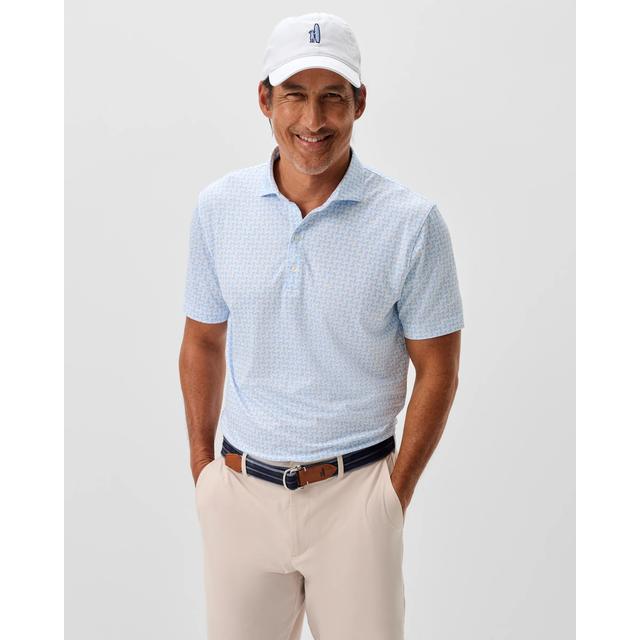 Johnnie-o Performance Jersey Polo - Minty Maliblu
