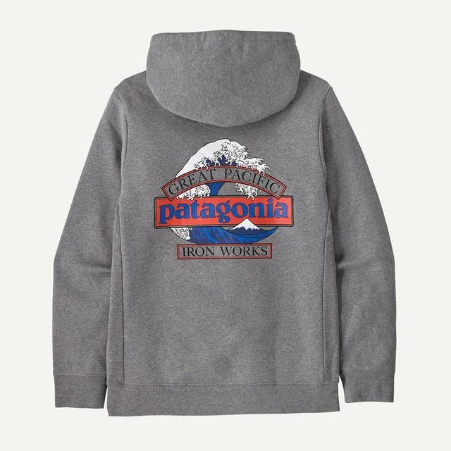 Patagonia Great Waves Uprisal Hoody Gravel Heather