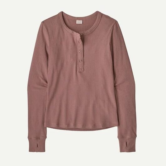W's L/S Rib Knit Henley Patagonia