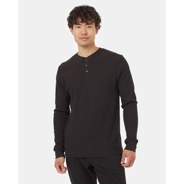 Tentree Freemont Henley Meteorite Black